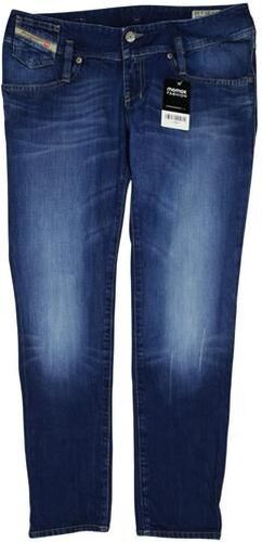 Damen Jeans, marineblau, Gr. W29 L32, Baumwolle, Leder - Second Hand - Diesel - Modalova