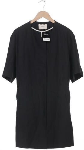 Damen Mantel, schwarz, Gr. EU 40, Baumwolle, Leinen, Viskose - Second Hand - Dorothee Schumacher - Modalova