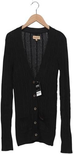 Damen Strickjacke, schwarz, Gr. S, Baumwolle - Second Hand - Dreimaster - Modalova