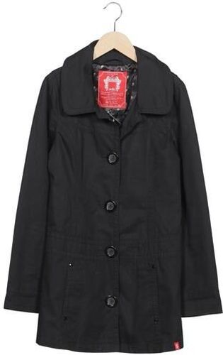 Damen Mantel, schwarz, Gr. XS, Baumwolle, Synthetik - Second Hand - edc by Esprit - Modalova