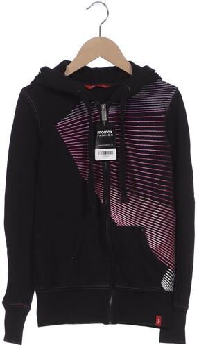 Damen Kapuzenpullover, schwarz, Gr. XS, Baumwolle - Second Hand - edc by Esprit - Modalova