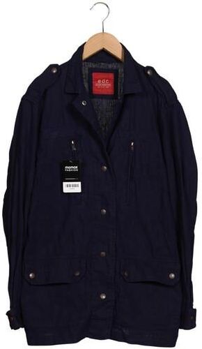 Damen Jacke, marineblau, Gr. M, Baumwolle, Leinen - Second Hand - edc by Esprit - Modalova