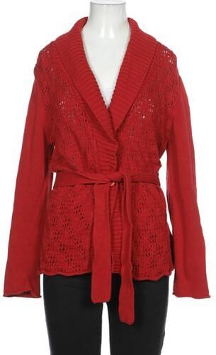 Damen Strickjacke, rot, Gr. M, Baumwolle - Second Hand - Eddie Bauer - Modalova