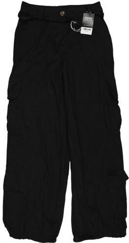 Damen Stoffhose, schwarz, Gr. EU 36, Baumwolle - Second Hand - EDITED THE LABEL - Modalova