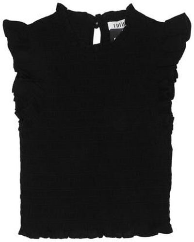 Damen Top, schwarz, Gr. EU 38, Synthetik, Viskose - Second Hand - EDITED THE LABEL - Modalova