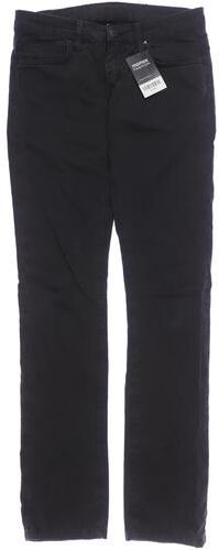 Damen Stoffhose, schwarz, Gr. W27 L31, Elasthan, Baumwolle - Second Hand - Edwin - Modalova