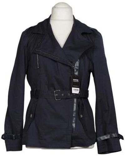 Damen Mantel, marineblau, Gr. EU 44, Baumwolle, Synthetik - Second Hand - Elegance Paris - Modalova