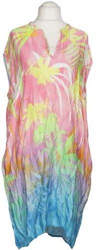 Damen Kleid, mehrfarbig, Gr. EU 48, Viskose - Second Hand - Emily van den Bergh - Modalova