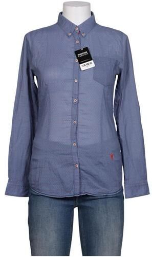 Damen Bluse, blau, Gr. EU 38, Baumwolle - Second Hand - Emily van den Bergh - Modalova