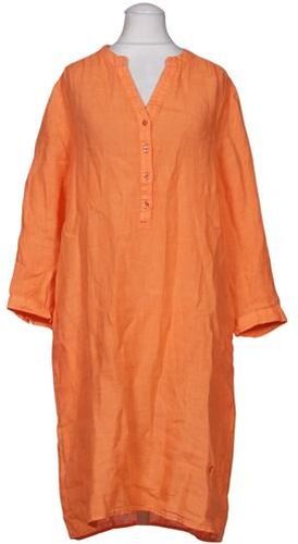 Damen Kleid, orange, Gr. EU 36, Leinen - Second Hand - Emily van den Bergh - Modalova