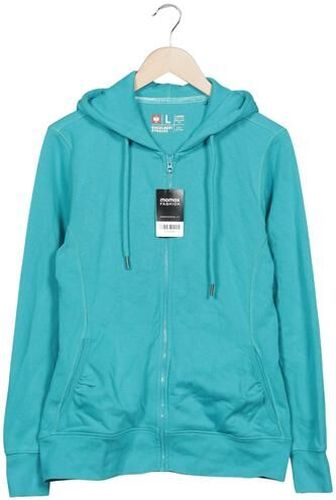 Damen Kapuzenpullover, türkis, Gr. L, Baumwolle, Synthetik - Second Hand - Engelbert strauss - Modalova