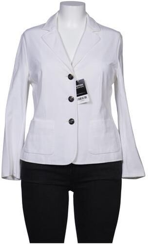 Damen Blazer, weiß, Gr. EU 42, Elasthan, Synthetik, Viskose - Second Hand - ESCADA - Modalova
