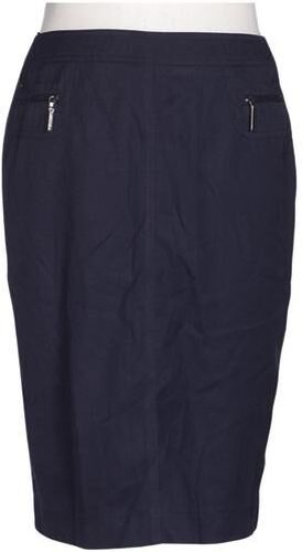 Damen Rock, marineblau, Gr. EU 42, Elasthan, Baumwolle - Second Hand - ESCADA - Modalova