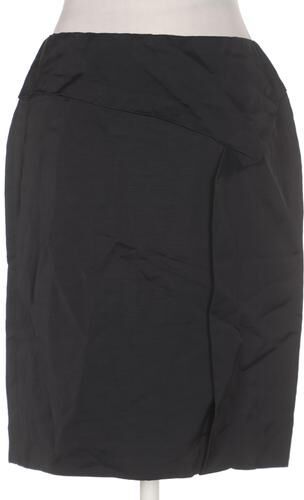 Damen Rock, schwarz, Gr. EU 34, Leinen, Viskose - Second Hand - ESCADA - Modalova
