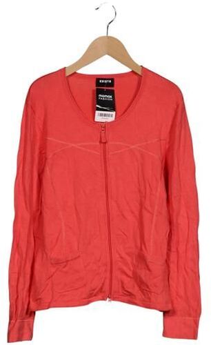 Damen Strickjacke, rot, Gr. L, Elasthan, Baumwolle, Synthetik - Second Hand - ESISTO - Modalova