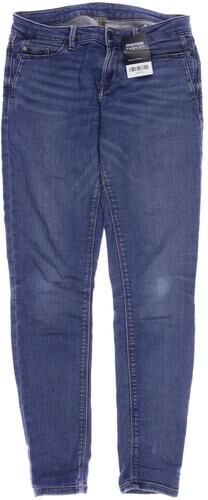 Damen Jeans, blau, Gr. W26, Elasthan, Baumwolle, Leder, Synthetik - Second Hand - Esprit - Modalova