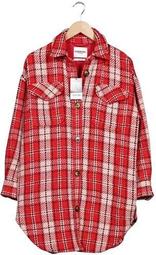 Damen Jacke, rot, Gr. XS, Baumwolle, Synthetik, Viskose - Second Hand - Essentiel Antwerp - Modalova