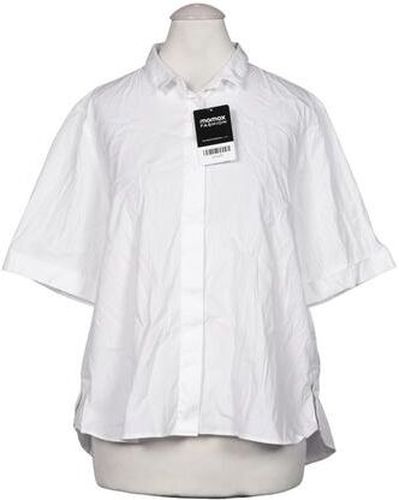 Damen Bluse, weiß, Gr. EU 38, Elasthan, Baumwolle, Synthetik - Second Hand - Eterna - Modalova