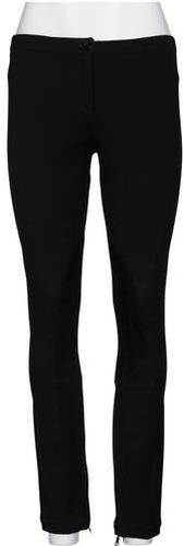 Damen Stoffhose, schwarz, Gr. EU 40 (IT 46), Elasthan, Leder, Synthetik - Second Hand - ETRO - Modalova