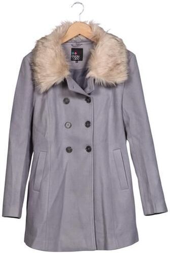 Damen Mantel, grau, Gr. XL, Synthetik, Wolle - Second Hand - even odd - Modalova