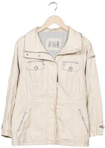 Damen Jacke, beige, Gr. EU 42, Baumwolle, Synthetik - Second Hand - Fuchs Schmitt - Modalova