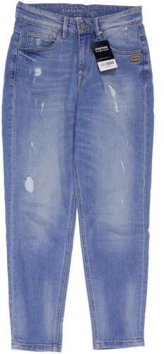 Damen Jeans, blau, Gr. W25 L26, Elasthan, Baumwolle, Synthetik - Second Hand - Gang - Modalova