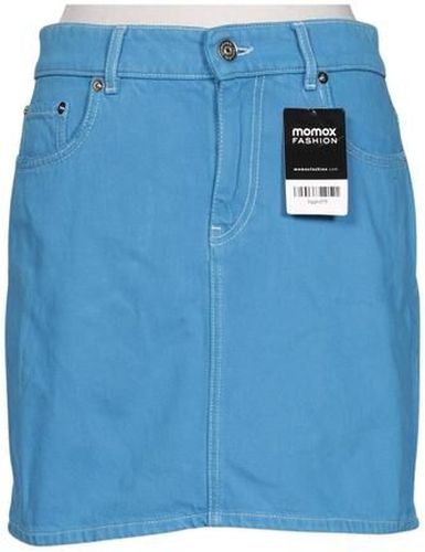 Damen Rock, hellblau, Gr. EU 36, Baumwolle, Synthetik - Second Hand - Ganni - Modalova