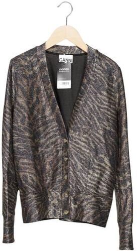 Damen Strickjacke, braun, Gr. EU 38, Elasthan, Synthetik - Second Hand - Ganni - Modalova