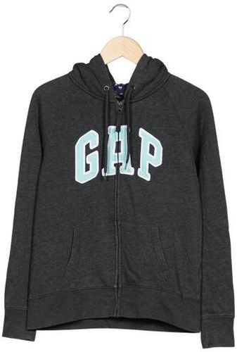 Damen Kapuzenpullover, grau, Gr. M, Baumwolle, Synthetik - Second Hand - GAP - Modalova