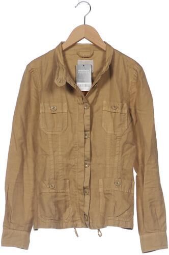 Damen Jacke, beige, Gr. EU 40, Baumwolle, Leinen - Second Hand - Gas - Modalova