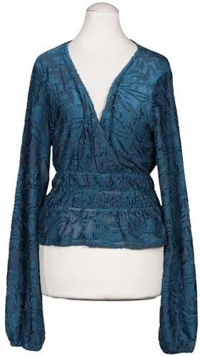 Damen Bluse, türkis, Gr. EU 34, Elasthan, Synthetik - Second Hand - Guess - Modalova