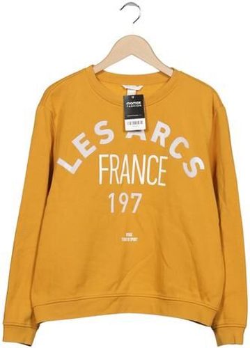 Damen Sweatshirt, gelb, Gr. L, Baumwolle, Synthetik - Second Hand - H&M - Modalova