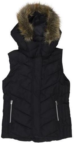 Damen Weste, schwarz, Gr. EU 34, Synthetik - Second Hand - H&M - Modalova