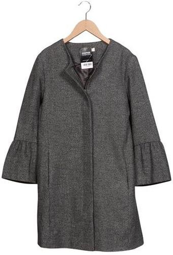 Damen Mantel, grau, Gr. EU 36, Elasthan, Synthetik, Viskose - Second Hand - H&M - Modalova