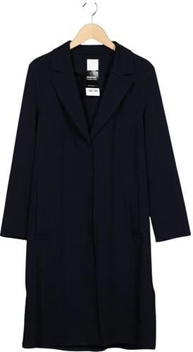 Damen Mantel, marineblau, Gr. EU 40, Elasthan, Synthetik - Second Hand - H&M - Modalova