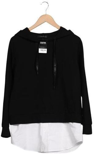 Damen Kapuzenpullover, schwarz, Gr. S, Elasthan, Baumwolle, Synthetik, Viskose - Second Hand - Hallhuber - Modalova