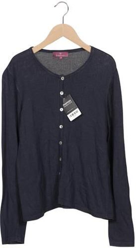 Damen Strickjacke, marineblau, Gr. S, Baumwolle - Second Hand - Heidekönigin - Modalova