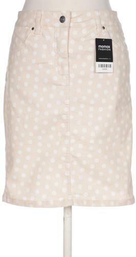 Damen Rock, beige, Gr. EU 36, Elasthan, Baumwolle, Synthetik - Second Hand - heine - Modalova