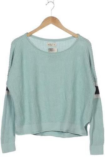 Damen Pullover, blau, Gr. M, Baumwolle, Synthetik, Viskose - Second Hand - Hollister - Modalova