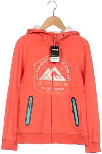 Damen Kapuzenpullover, orange, Gr. EU 38, Baumwolle, Synthetik - Second Hand - Icepeak - Modalova