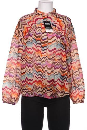 Damen Bluse, mehrfarbig, Gr. S, Baumwolle, Seide - Second Hand - Iheart - Modalova