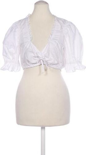 Damen Bluse, weiß, Gr. EU 36, Synthetik, Baumwolle - Second Hand - In Linea - Modalova