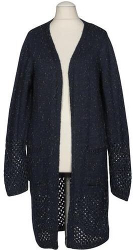 Damen Strickjacke, marineblau, Gr. M, Baumwolle, Leinen, Synthetik - Second Hand - Ivko - Modalova