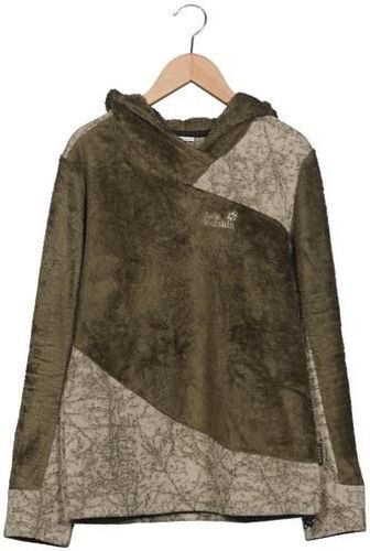 Damen Kapuzenpullover, grün, Gr. S, Synthetik - Second Hand - Jack Wolfskin - Modalova