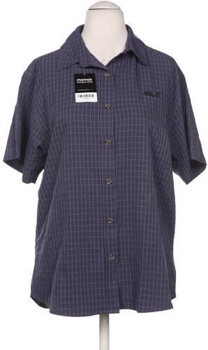 Damen Bluse, blau, Gr. M, Synthetik - Second Hand - Jack Wolfskin - Modalova