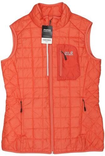 Damen Weste, orange, Gr. EU 40, Synthetik - Second Hand - Jack Wolfskin - Modalova