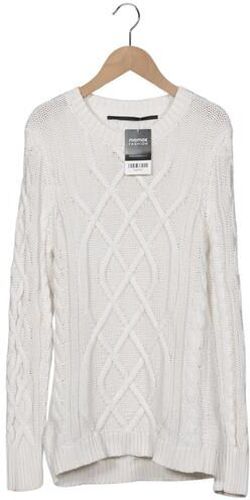 Damen Pullover, cremeweiß, Gr. S, Baumwolle, Synthetik - Second Hand - Just female - Modalova