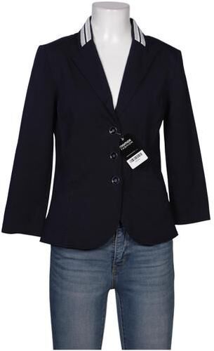 Damen Blazer, marineblau, Gr. EU 38, Elasthan, Baumwolle - Second Hand - justWhite - Modalova