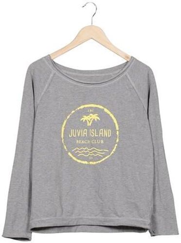 Damen Sweatshirt, grau, Gr. M, Baumwolle, Synthetik - Second Hand - Juvia - Modalova