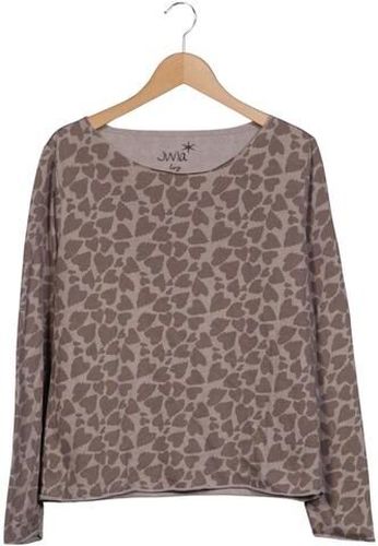 Damen Sweatshirt, beige, Gr. L, Baumwolle, Synthetik - Second Hand - Juvia - Modalova
